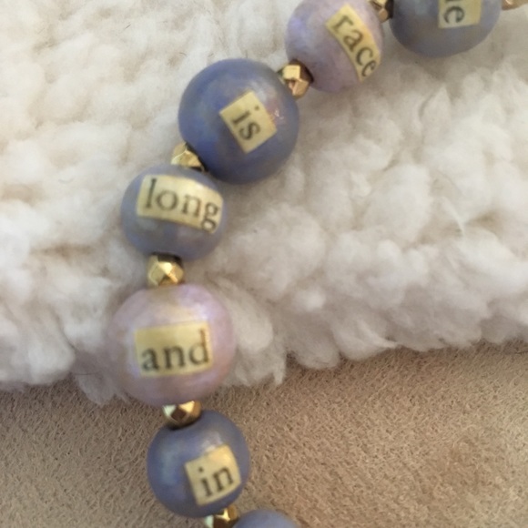 Inspirational beaded stretchy bracelet - Picture 1 of 4